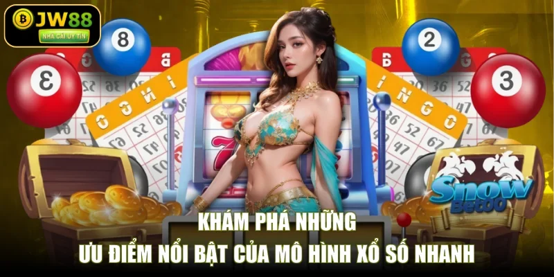 Khám phá những ưu điểm nổi bật của mô hình xổ số nhanh