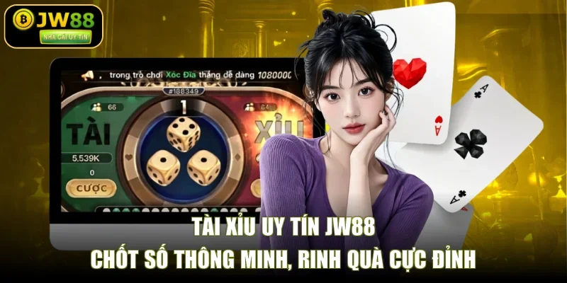 Tài Xỉu Uy Tín JW88 - Chốt Số Thông Minh, Rinh Quà Cực Đỉnh