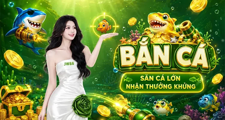 Bắn cá – Xả stress cực đã, hiệu ứng 3D sống động